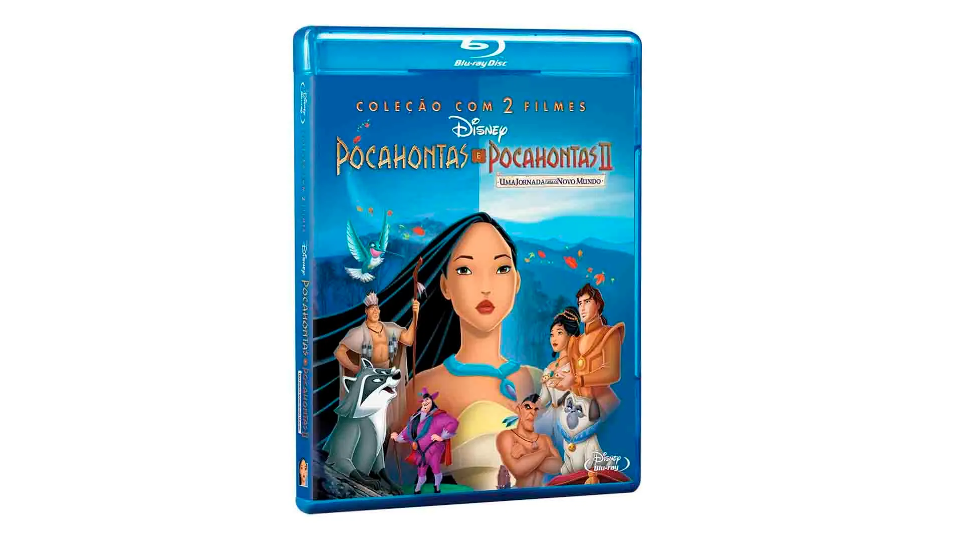 Pocahontas Coleção com 2 filmes em Blu-Ray