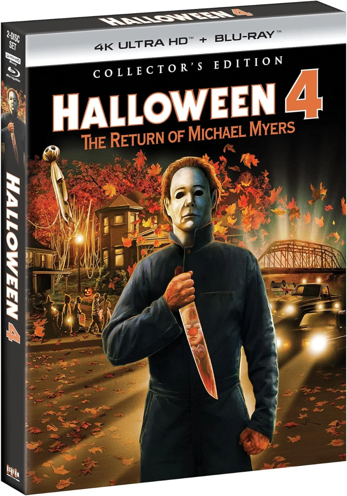 HALLOWEEN 4 – The Return of Michael Myers: Collector’s Edition [4K UHD] [Blu-ray]