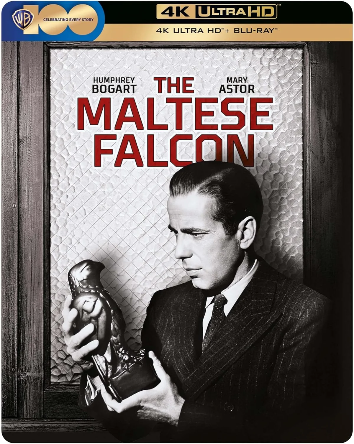 The Maltese Falcon Steelbook [4K Ultra HD] [1941] [Blu-ray] [2023] [Região livre]