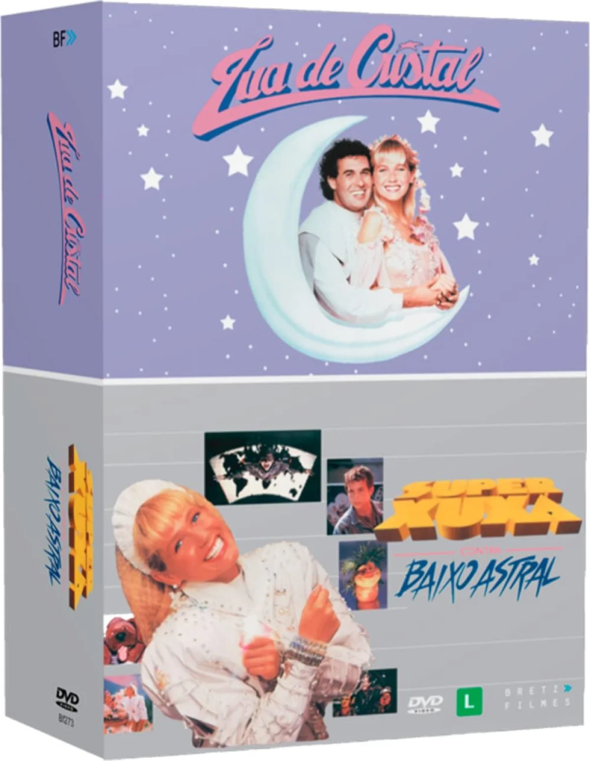 DVD Box – Xuxa: Lua de Cristal + Super Xuxa contra Baixo Astral
