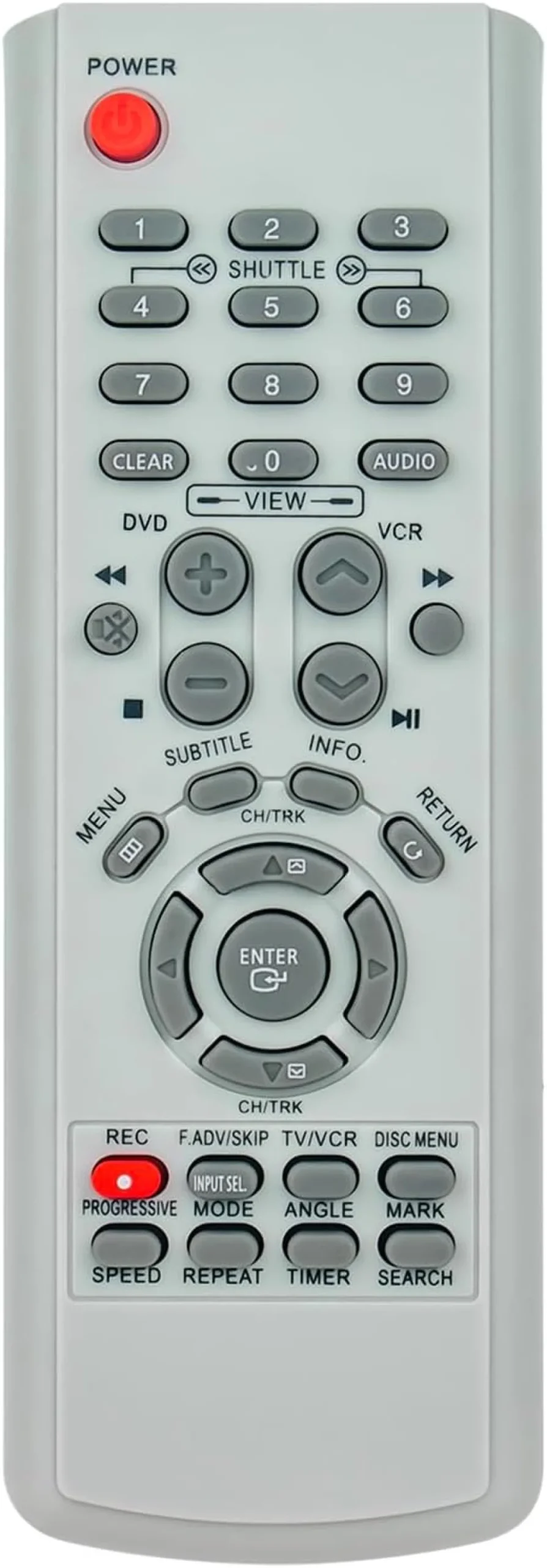 AK59-00021C Controle remoto de substituição PERFASCIN adequado para Samsung DVD 00021C V5500 DVDV4600A DVDV5500 DVDV4600C AK5900021C