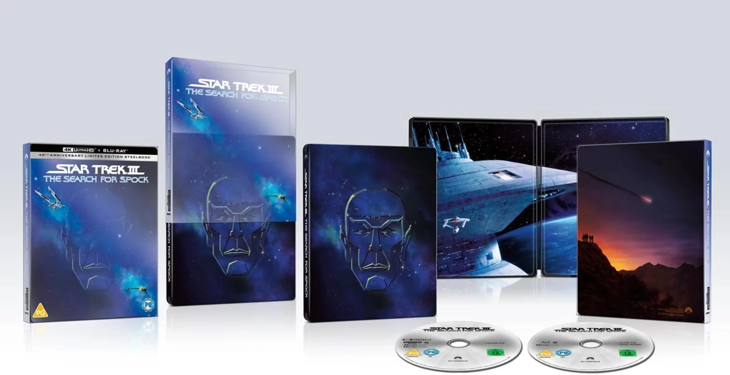 Generic Star Trek Iii – A Busca Por Spock (Edição Limitada Steelbook) [4K Uhd] [Region Free]