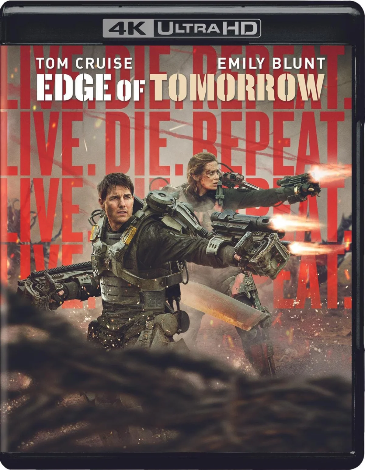 Live Die Repeat: Edge of Tomorrow (4K Ultra HD + Blu-ray + Digital) [4K UHD] [Blu-ray]