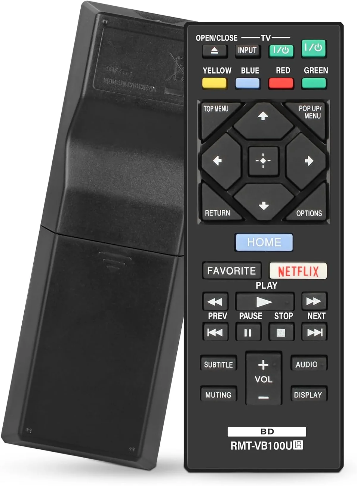 RMT-VB100U Controle remoto para Sony DVD Blu-ray Player Remote BDP-BX120 BDP-S1200 BDP-S2200 BDP-S3200 BDP-S5200