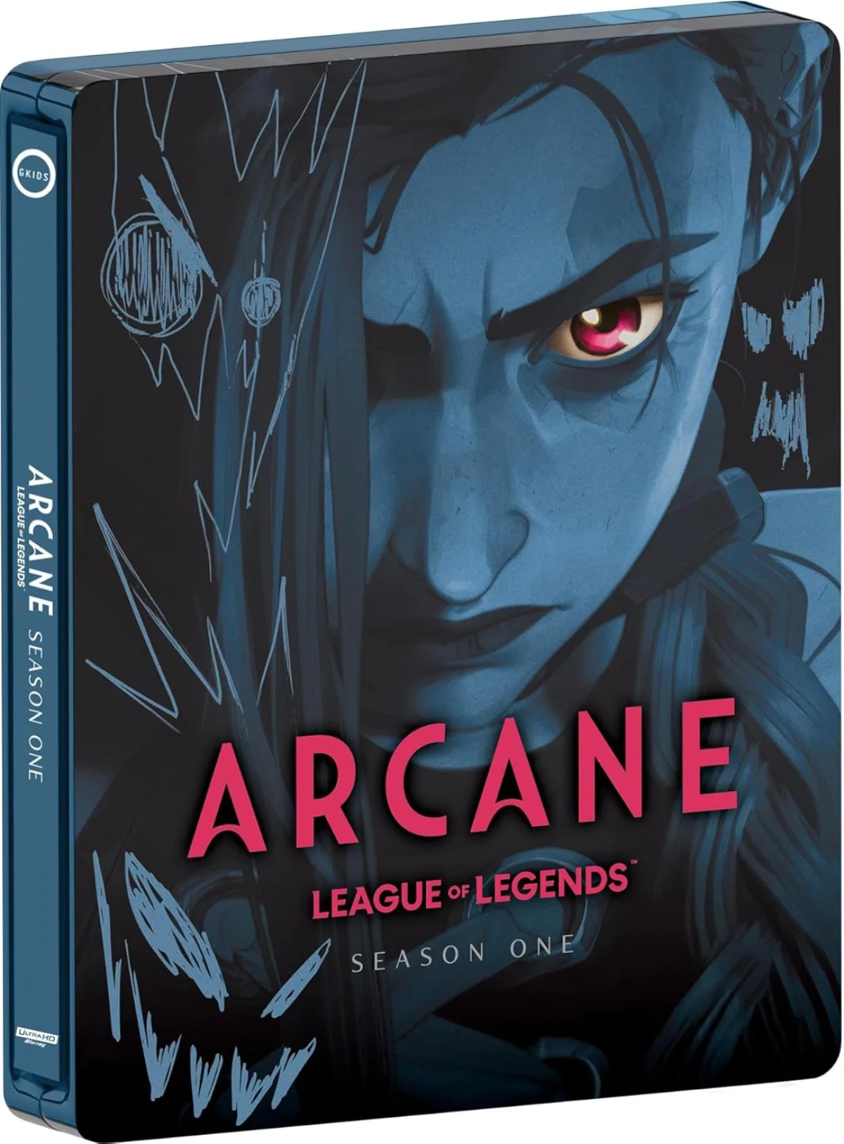 SHOUT! FACTORY Arcane: League Of Legends – Steelbook De Edição Limitada Da Primeira Temporada [4K] [4K Uhd]