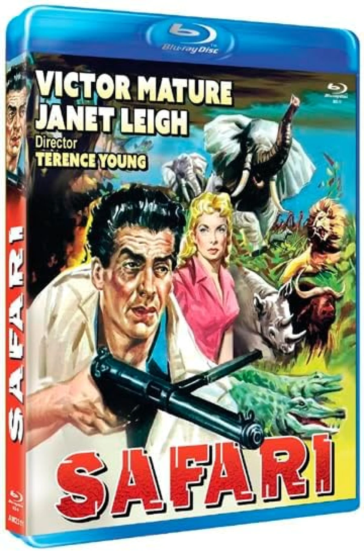 Safari (1956) [ Blu-Ray, Reg.A/B/C Import – Spain ]