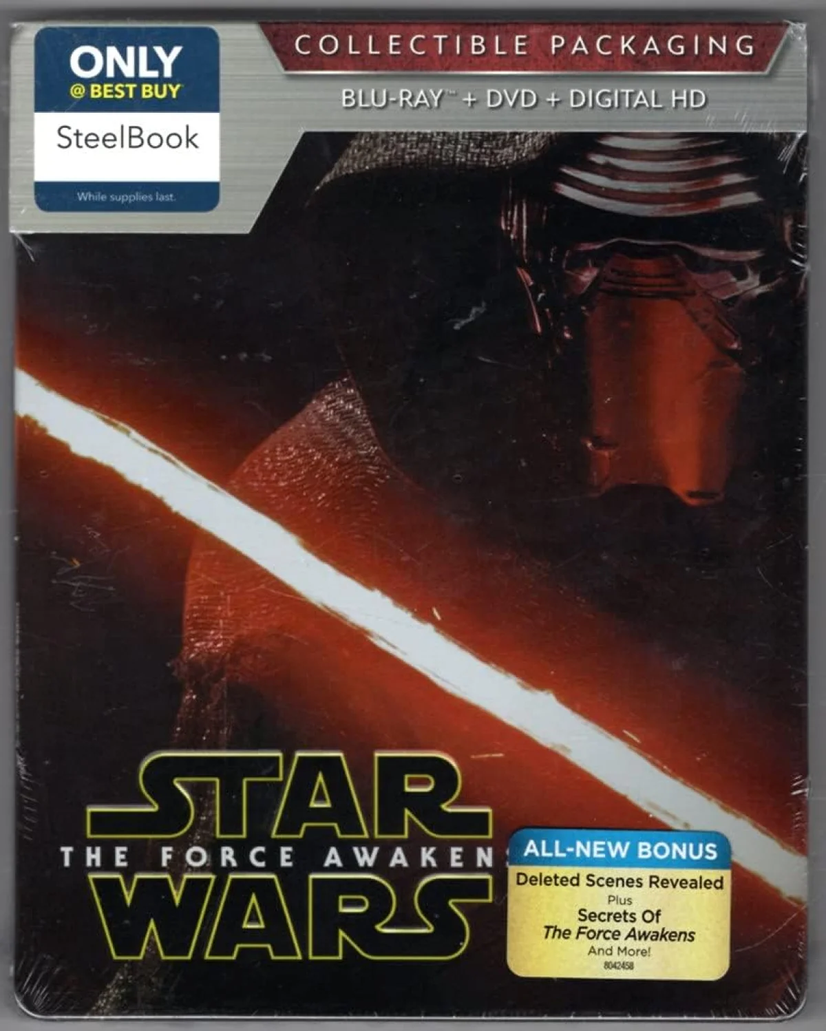 Star Wars The Force Awakens – Blu-ray/DVD Combo SteelBook