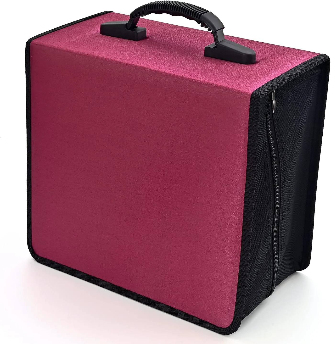 alavisxf xx Capa para CD, suporte de DVD com capacidade 432, zíper resistente, protetor de filme, organizador de mídia para carro, casa, escritório, viagens