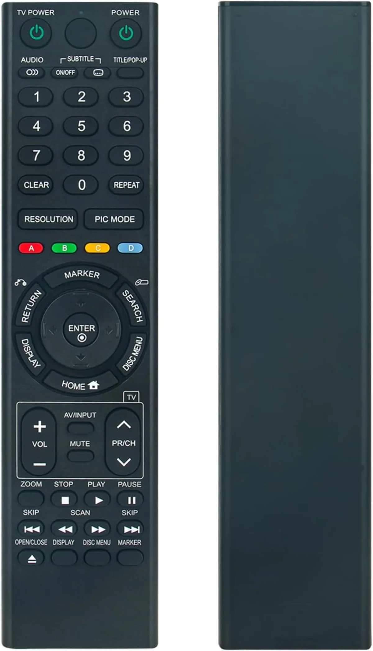 AKB68183605 AKB68183601 Controle remoto substituído adequado para LG Network Blu-ray Disc DVD Player BD390 BD370 BD870 BD390-P BD390C BD390V BD390V-N BD370-N BD390VN BD-370