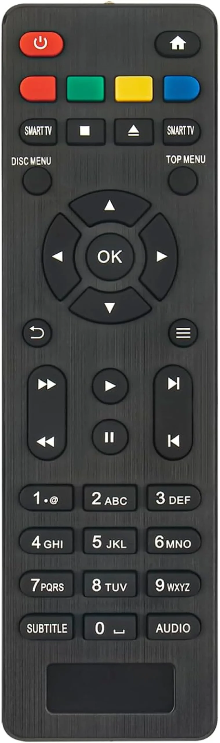 RC-5810 Novo controle remoto de substituição compatível com Philips Blu-ray BD DVD Player BDP2510B BDP2510W BDP2515B BDP2305X BDP2590B/98 BDP2510B/05 BDP2510B/98
