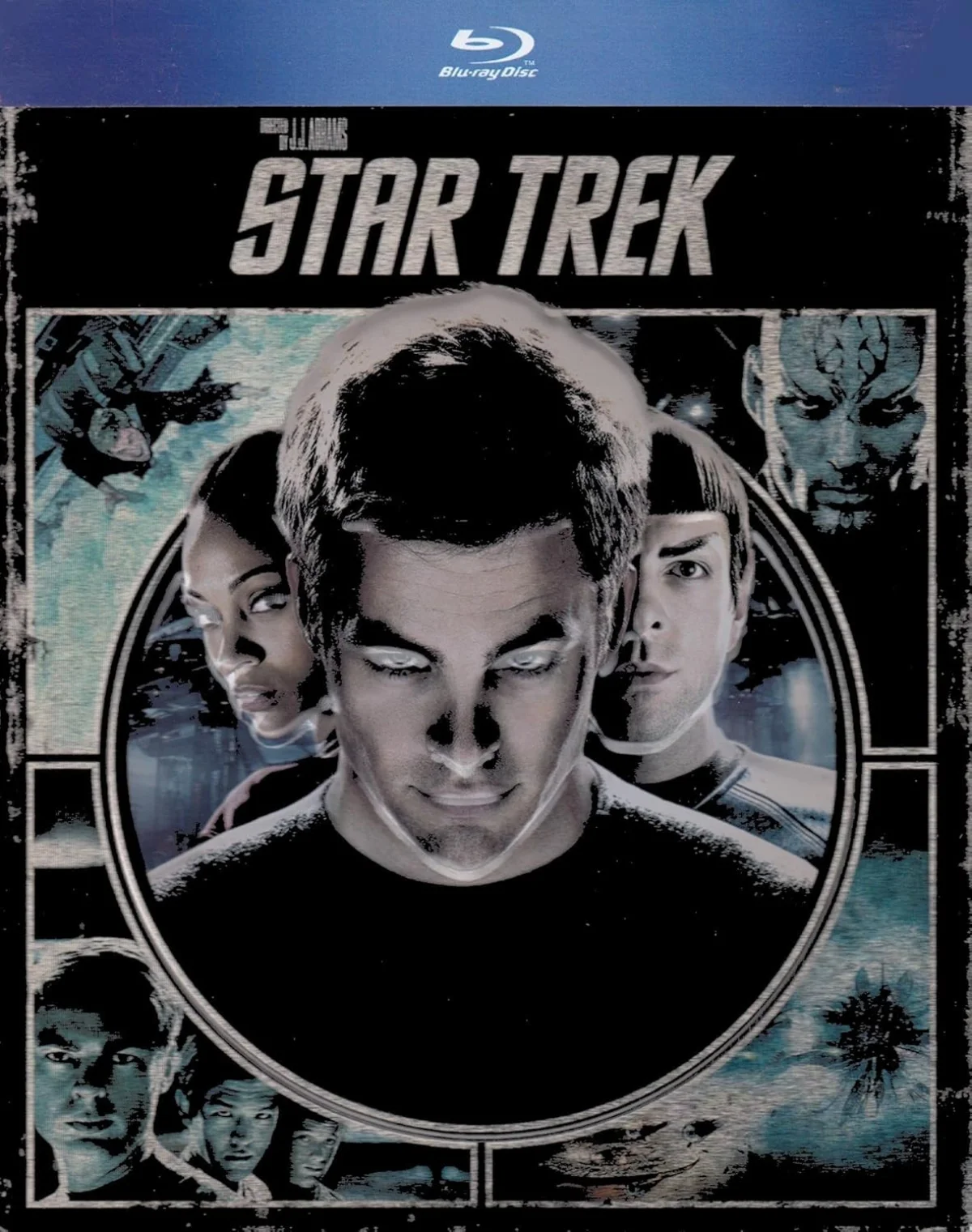 Star Trek (Blu-ray Metalpak) (Alvo exclusivo em relevo Metalpak; como Steelbook; Muito Raro OOP)