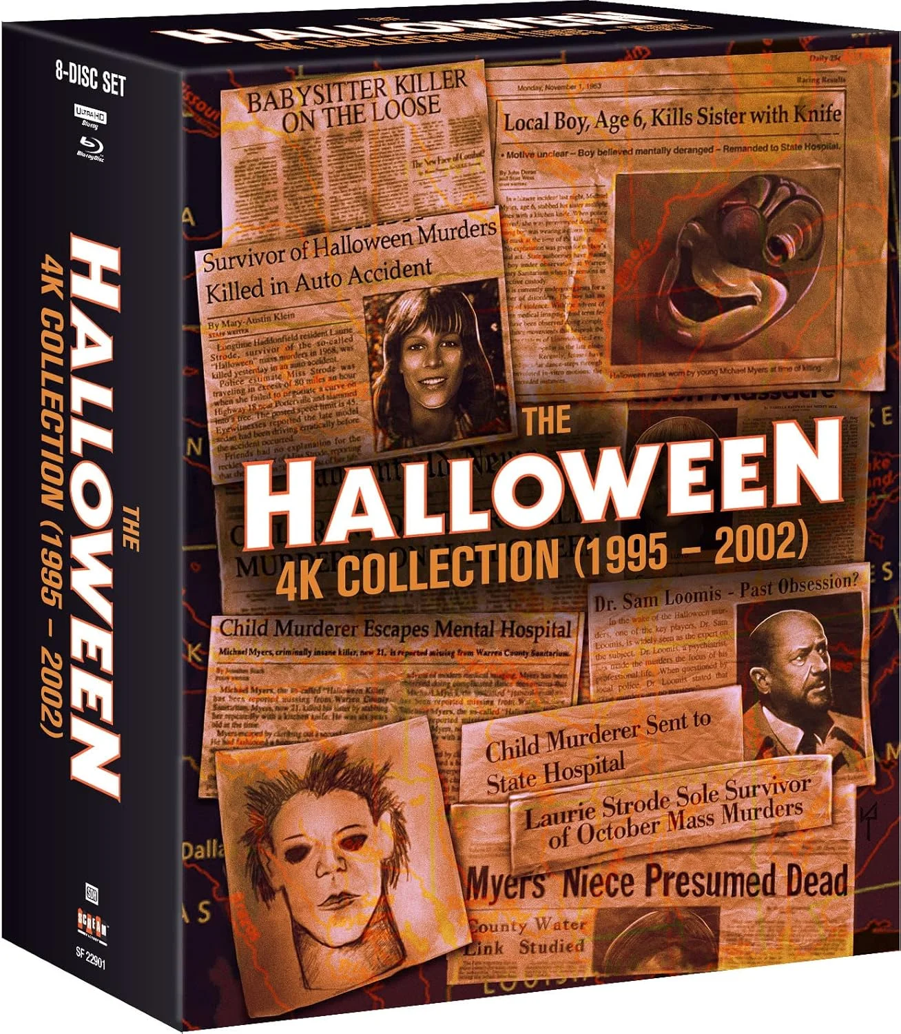 The Halloween 4K Collection: 1995 – 2002 [4K UHD + Blu-ray] [Blu-ray]